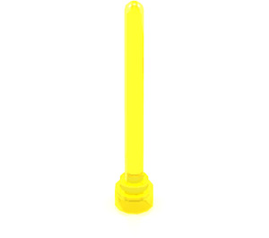 LEGO Transparentes Gelb Antenne 1 x 4 mit abgerundeter Spitze (3957 / 30064)