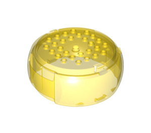 LEGO Transparent Yellow Container Medium (47674)