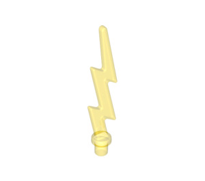 LEGO Transparant Geel Electric Bolt (27256)