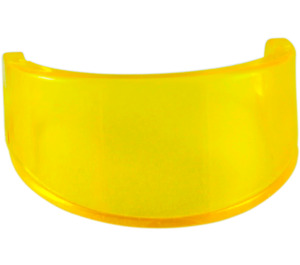 LEGO Transparent Yellow Helmet Visor (2447 / 35334)