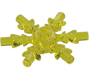 LEGO Jaune Transparent Ice Crystal (42409 / 53972)