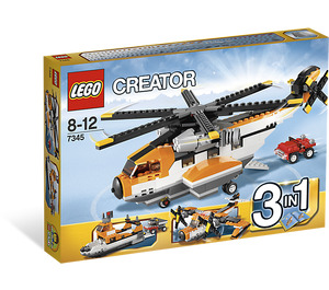 LEGO Transport Chopper Set 7345 Packaging