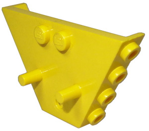 LEGO Trapezoid Tipper End 6 x 4 with Studs and Bars