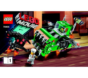 LEGO Trash Chomper Set 70805 Instructions