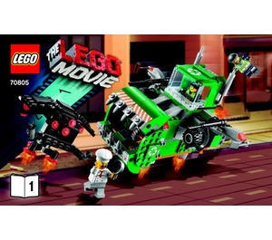 LEGO Trash Chomper 70805 Instruktioner