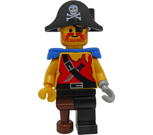 LEGO Treasure Chest Pirate Captain Minifigure