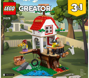 LEGO Treehouse Treasures  Set 31078 Instructions