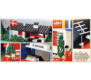 LEGO Trees en Signs (versie uit 1969 met bomen in oude stijl en 3 stenen) 990-2