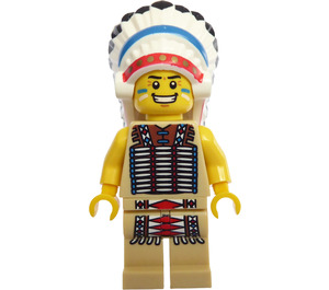 LEGO Tribal Chief Minifigur