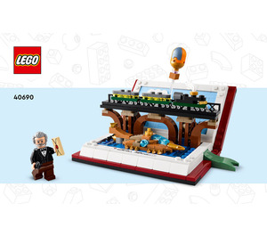 LEGO Tribute to Jules Verne's Books 40690 Instructies