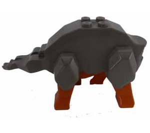 LEGO Triceratops body with Dark Orange legs