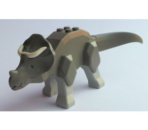 LEGO Triceratops Dinosaure avec Light grise Jambes