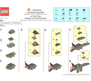 LEGO Triceratops Set TRICERATOPS