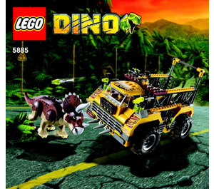 LEGO Triceratops Trapper 5885 Instrucciones