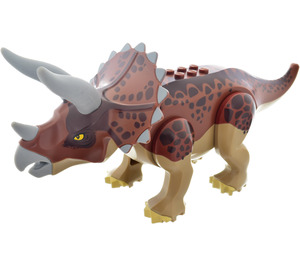 lego-triceratops-with-reddish-brown-top-with-dark-brown-markings