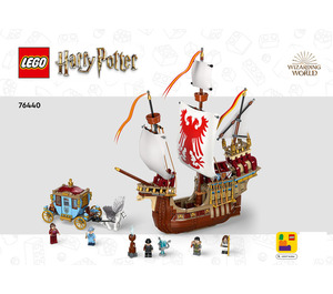 LEGO Triwizard Tournament: The Arrival Set 76440 Instructions