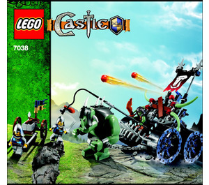 LEGO Troll Assault Wagon 7038 Instructies