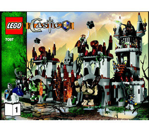 LEGO Trolls' Mountain Fortress Set 7097 Instructions