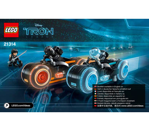 LEGO TRON: Legacy Set 21314 Instructions