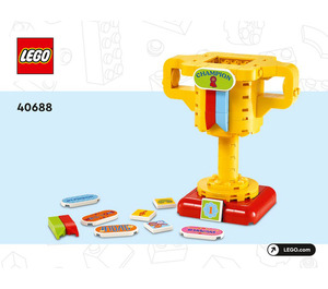 LEGO Trophy Set 40688 Instructions