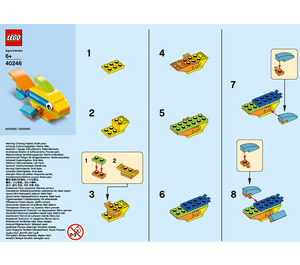 LEGO Tropical Fish 40246 Instrukce