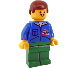 LEGO Truck Driver Freight Loading Station Minifigure