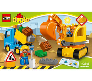 LEGO Truck & Tracked Excavator 10812 Instrukce