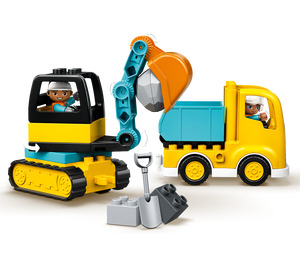 LEGO Truck & Tracked Excavator 10931