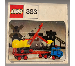 LEGO Truck with Excavator Set 383-1 Instructions