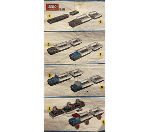 LEGO Truck with Trailer 319 Istruzioni