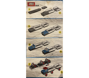 LEGO Truck with Trailer Set 319 Instructions