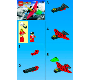 LEGO Try Oiseau 1191 Instructions
