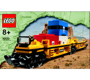 LEGO TTX Intermodal Double-Stack Car 10170 Instrukce