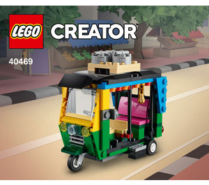 LEGO Tuk Tuk Set 40469 Instructions