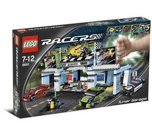 LEGO Tuner Garage 8681 Packaging