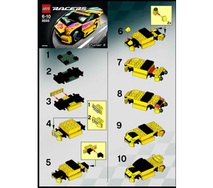LEGO Tuner X Set 8666 Instructions