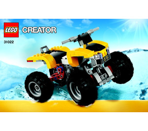 LEGO Turbo Quad Set 31022 Instructions