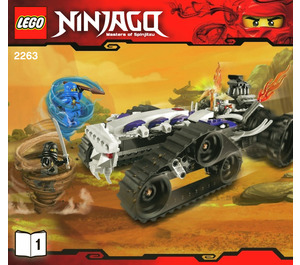 LEGO Turbo Shredder 2263 Istruzioni