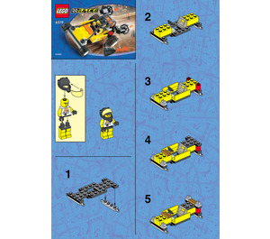 LEGO Turbo Tiger Set 6519 Instructions