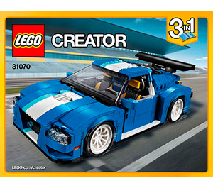 LEGO Turbo Track Racer Set 31070 Instructions