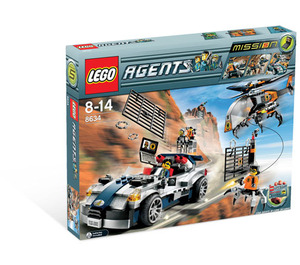 LEGO Turbocar Chase Set 8634 Packaging