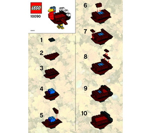 LEGO dinde 10090 Instructions