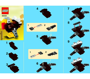 LEGO Turkey 40033 Istruzioni