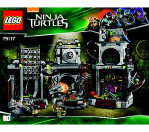 LEGO Turtle Lair Invasion Set 79117 Instructions