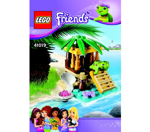 LEGO Turtle's Little Oasis Set 41019 Instructions