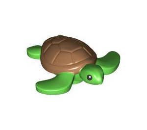 LEGO Turtle (Small) with Medium Flesh Shell (67040 / 104101)