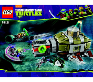 LEGO Turtle Sub Undersea Chase Set 79121 Instructions