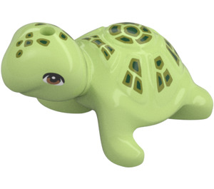 LEGO Turtle (Walking) with Green and Black Marks (11603)