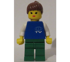 LEGO TV Worker Minifigur