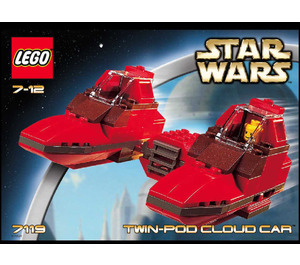 LEGO Twin-Pod Cloud Car Set 7119 Instructions